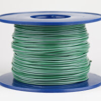 Kabel 1,0 qmm grün/grau 1m