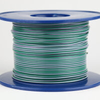 Kabel 1,0 qmm grün/violett 1m