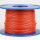 Kabel 1,0 qmm rot/braun 1m