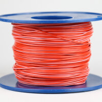 Kabel 1,0 qmm rot/rosa 1m