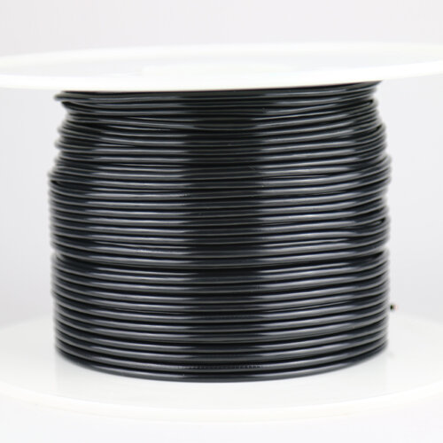 Kabel 2,5qmm schwarz 1m