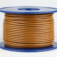 Kabel 4,0 qmm braun 1m