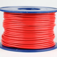 Kabel 4,0 qmm rot 1m