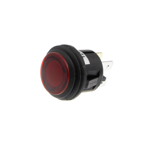 Druckschalter - Schalter ein/aus 12V rot