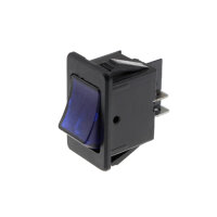 Wippschalter - Schalter ein/aus 12V 20A blau