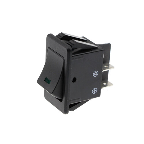 Wippschalter - Schalter ein/aus 12V 20A grün LED