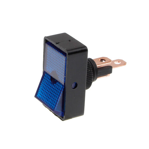 Wippschalter - Schalter ein/aus 12V 16A blau