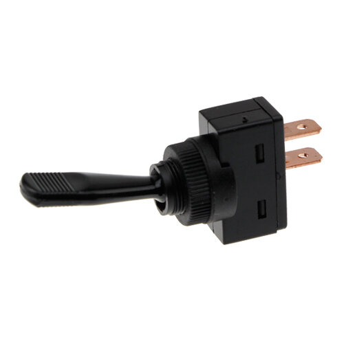 Kippschalter - Schalter aus flash 12V tastend