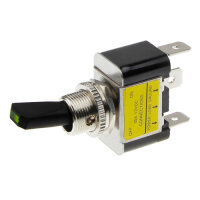 Kippschalter - Schalter ein/aus 12V LED grün