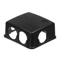 Batteriepolabdeckung schwarz PVC
