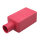 Batteriepolabdeckung rot PVC