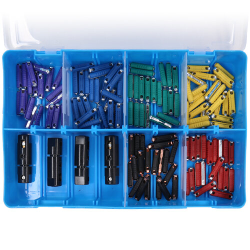 Sortiment: Abschmelzsicherungen BNA 120 teilig 4 Sicherungshalter