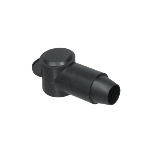 Ringkabelschuh Isolierkappe schwarz Kabel bis 7,62 mm Ø AD 12 mm