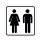 WC - Toilette Herren/Damen