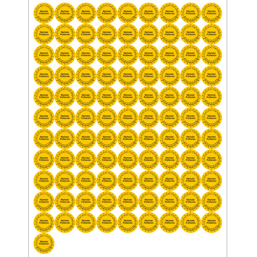 100 Nächste Prüfung