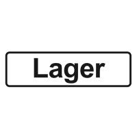 Hinweisschild - Lager 200 x 60 mm