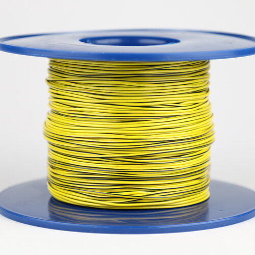 Fahrzeugleitung 0,50 mm² FLRY-B als Ring 5m gelb/schwarz