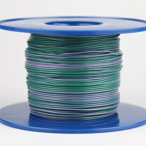 Fahrzeugleitung 0,50 mm² FLRY-B als Ring 5m grün/violett