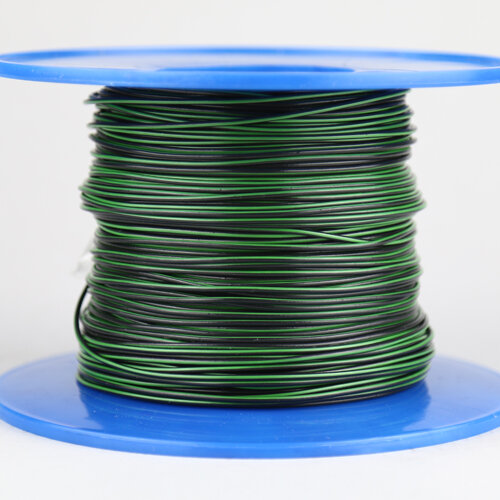 Fahrzeugleitung 0,50 mm² FLRY-B als Ring 5m schwarz/hellgrün