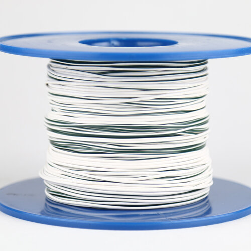 Fahrzeugleitung 0,50 mm² FLRY-B als Ring 5m weiß/grün