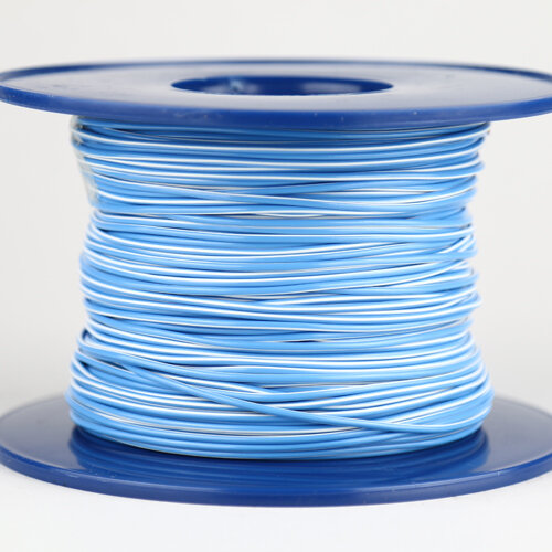 Fahrzeugleitung 0,75 mm² FLRY-B als Ring 10m blau/weiß