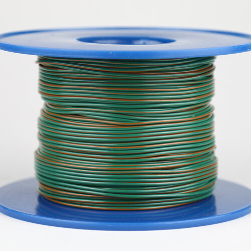 Fahrzeugleitung 0,75 mm² FLRY-B als Ring 10m grün/braun