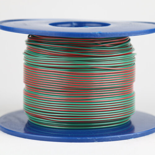 Fahrzeugleitung 0,75 mm² FLRY-B als Ring 10m grün/rot