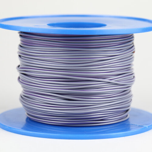 Fahrzeugleitung 1,0 mm² FLRY-B als Ring 10m grau/violett