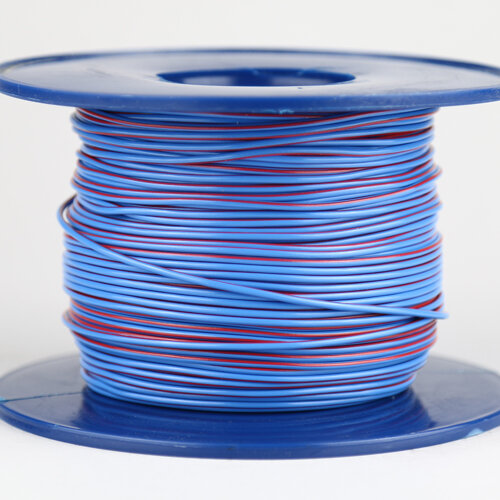 Fahrzeugleitung 1,0 mm² FLRY-B als Ring 10m blau/rot