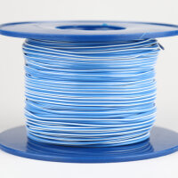 Fahrzeugleitung 1,0 mm² FLRY-B als Ring 10m blau/weiss