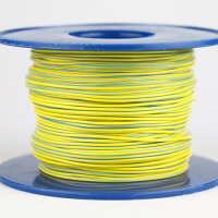 Fahrzeugleitung 1,0 mm² FLRY-B als Ring 10m gelb/blau