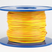 Fahrzeugleitung 1,0 mm² FLRY-B als Ring 10m gelb/rot