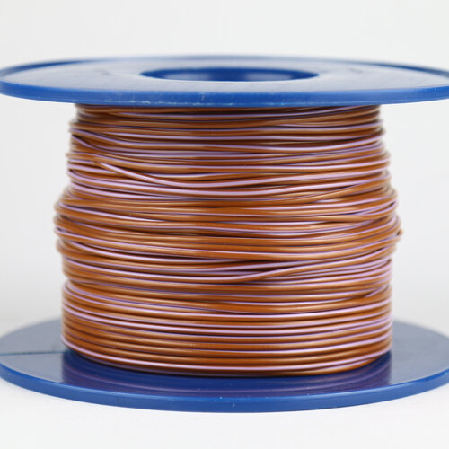 Fahrzeugleitung 1,0 mm² FLRY-B als Ring 10m braun/violett