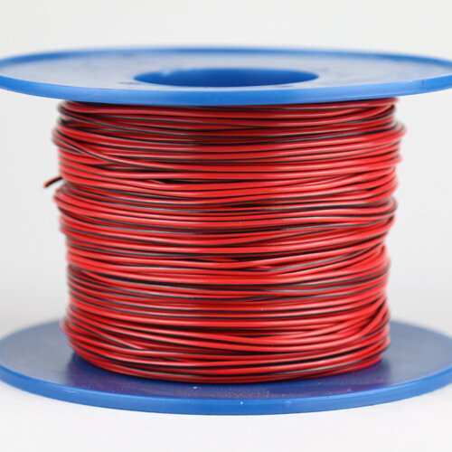 Fahrzeugleitung 1,0 mm² FLRY-B als Ring 10m rot/schwarz