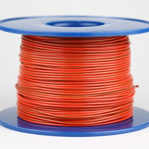 Fahrzeugleitung 1,0 mm² FLRY-B als Ring 10m rot/braun