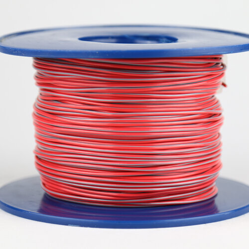 Fahrzeugleitung 1,0 mm² FLRY-B als Ring 10m rot/grau