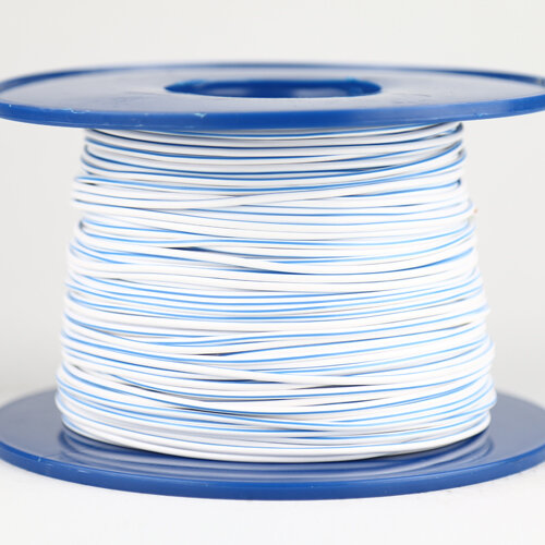 Fahrzeugleitung 1,0 mm² FLRY-B als Ring 10m weiss/blau