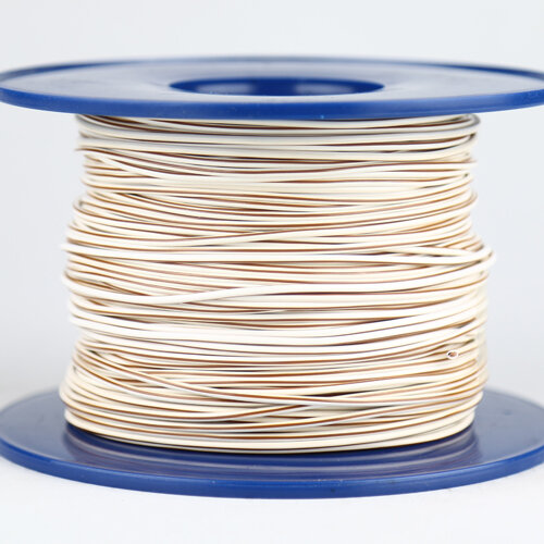 Fahrzeugleitung 1,0 mm² FLRY-B als Ring 10m weiss/braun