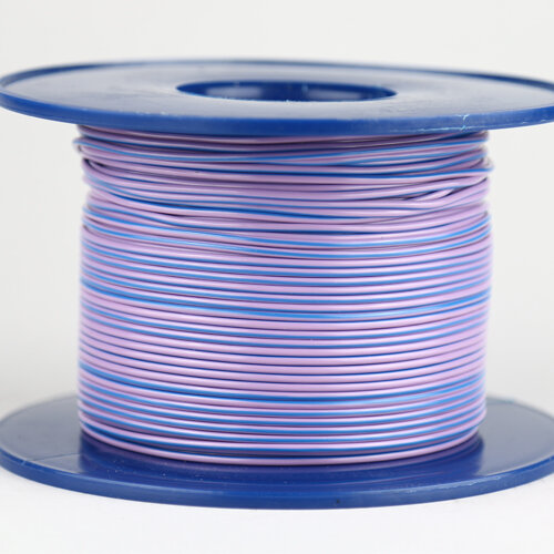 Fahrzeugleitung 1,0 mm² FLRY-B als Ring 10m violett/blau