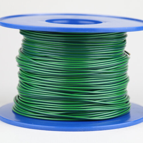 Fahrzeugleitung 1,0 mm² FLRY-B als Ring 10m grün/hellgrün