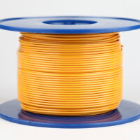 Fahrzeugleitung 1,0 mm² FLRY-B als Ring 10m orange/gelb