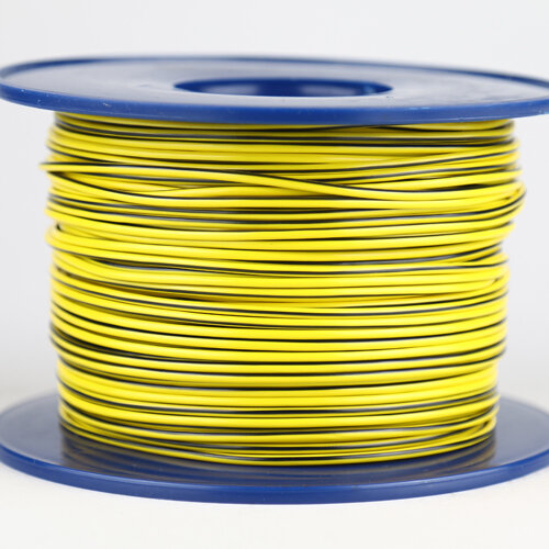 Fahrzeugleitung 1,5 mm² FLRY-B als Ring 10m gelb/schwarz