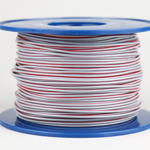 Fahrzeugleitung 1,5 mm² FLRY-B als Ring 10m grau/rot