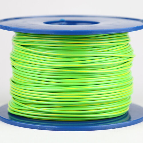 Fahrzeugleitung 1,5 mm² FLRY-B als Ring 10m grün/gelb