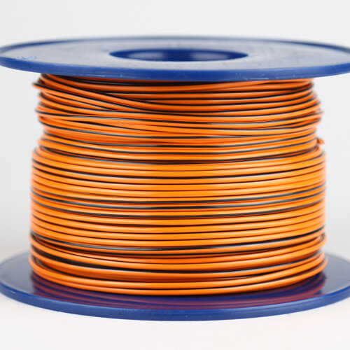 Fahrzeugleitung 1,5 mm² FLRY-B als Ring 10m orange/schwarz