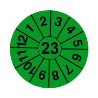 1000 Jahresmarken 2023 grün