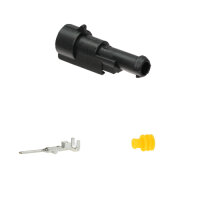 Superseal KFZ Steckgehäuse 1-polig Set 1,5