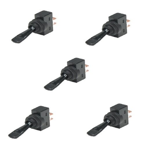 5x Kippschalter - Schalter ein/aus 12V