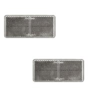 Set Reflektor / Katzenauge / Rückstrahler weiss 94 x...