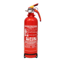 Auto-Feuerlöscher 1 kg Dauerdruck mit KFZ-Halter